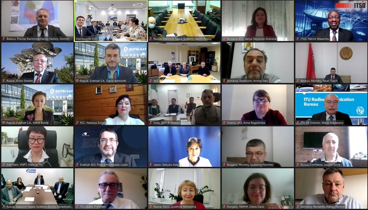 Jubilee Video Conference Marks the 50th Anniversary of Intersputnik